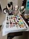 Massive 74pc Estate Jewelry Lot Trifari, Weiss, Murano & Haskell-style Masterp