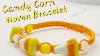 Mega Candy Corn Bracelet Tutorial Step By Step Instructions Halloween Diy And Craft