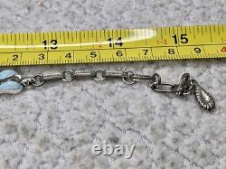 Mid-Century Lisner Baby Blue Enamel 16 Necklace & 7 Bracelet Demi-Parure Set