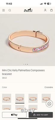 Mini Clic Kelly Palmettes Composees bracelet