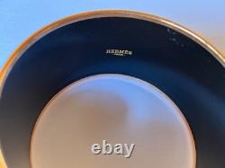 NEW HERMES Enamel GM 70 XL Wide JAGUAR QUETZAL Bangle Gold HW Black Tan Blue NWT