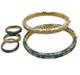 Nwot Lauren G Adams Cream Blue Enamel Moroccan Bracelet