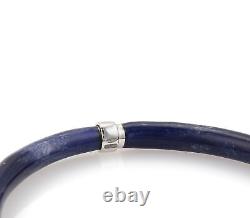 Nouvelle Bague Diamond Blue Enamel 18k Gold & Sterling Bracelet