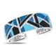 Rare Luxury Belle Etoile Bracelet Size M. Delano Blue Black Enamel Silver 925