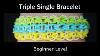 Rainbow Loom Triple Single Bracelet