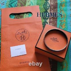 Rare HERMES Hermes bracelet bangle enamel GM N