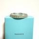 Rare Tiffany & Co. Sterling Silver Blue Enamel Daisy Flower Bangle, Pouch & Box