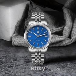 SAN MARTIN SN0144-CG7 Miyota 90S5 Automatic Enamel Dial 39mm 100M Men Gada Watch