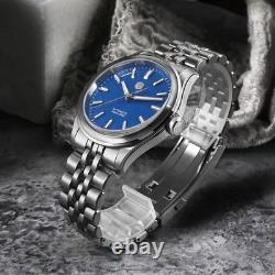 SAN MARTIN SN0144-CG7 Miyota 90S5 Automatic Enamel Dial 39mm 100M Men Gada Watch