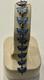 Signed Vtg Volmer Bahner Sterling Denmark 6 Blue Enamel Butterfly Bracelet 9.6g