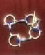 Sterling Silver With Blue Enamel Italian Made Bracelet