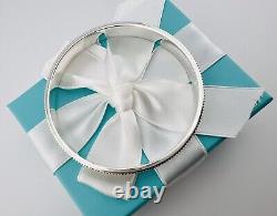 Tiffany Blue Enamel Daisy Bangle