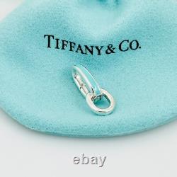 Tiffany Blue Enamel Oval Clasping Link Jump Ring Charm Bracelet Length Extender