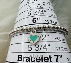 Tiffany Blue Enamel Return To Love Bracelet