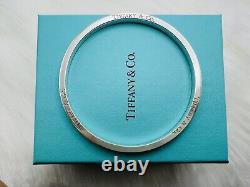 Tiffany Blue Enamel Stripe Bangle