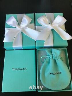Tiffany & CO silver Return to Tiffany blue heart tag pendant bracelet charm