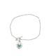 Tiffany & Co. 925 Silver Blue Enamel Rtt Love Toggle 7 Bracelet M1039