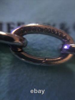 Tiffany & Co Blue Enamel Clasping Links Bracelet