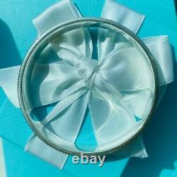 Tiffany & Co. Blue Enamel Daisy Bangle Bracelet