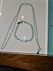 Tiffany & Co Blue Enamel Necklace & Bracelet Beautiful All Packaging Included