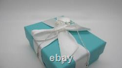 Tiffany & Co Bow knot Bracelet with Blue Enamel and Sterling Silver 925