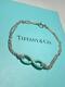 Tiffany & Co. Infinity Bracelet With Blue Enamel Ag925 From Japan