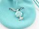 Tiffany & Co New Blue Enamel Bon Bon Candy Charm Pendant 4 Bracelet Necklace
