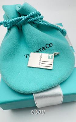 Tiffany & Co. New Orleans Postcard Charm for bracelet or Necklace Sterling 925 Tiffany & Co. New Orleans Postcard Charm for bracelet or Necklace Sterling 925