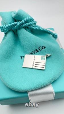 Tiffany & Co. New Orleans Postcard Charm for bracelet or Necklace Sterling 925