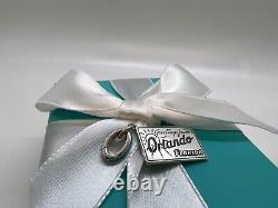 Tiffany & Co Orlando Postcard Charm for bracelet or Pendant Sterling 925 enamel
