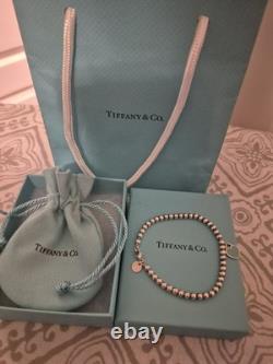 Tiffany Co. Return to Heart Tag Beads Bracelet