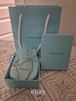 Tiffany Co. Return to Heart Tag Beads Bracelet