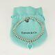 Tiffany & Co. Return To Tiffany Blue Enamel Heart Tag Bead Bracelet (pb1021287)