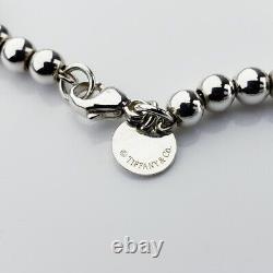 Tiffany & Co. Return to Tiffany Blue Enamel Heart Tag Bead Bracelet (PB1021287)