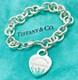 Tiffany & Co Return To Tiffany Blue Enamel Splash Heart Tag Bracelet 6.75