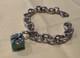 Tiffany & Co Sterling Silver Tiffany Blue Enamel Gift Present Charm Bracelet