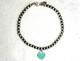 Tiffany & Co. Sterling Silver And Blue Enamel Beaded Bracelet