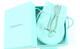 Tiffany & Co. Sterling Silver And Blue Enamel Beaded Bracelet 7.25 Inch