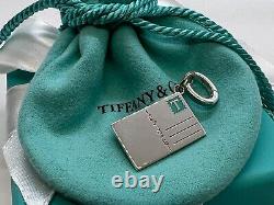 Tiffany &Co Vancouver Postcard Charm for bracelet or Pendant Sterling 925 enamel