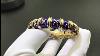 Tiffany Schlumberger Royal Blue Enamel 18k Gold Croisillon Bracelet