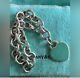 Tiffany &co Return To Tiffany Blue Enamel Bracelet Silver 925