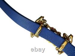 Tory Burch Frog Faux Pearl Enamel Leather Double Wrap Bracelet New gyuh