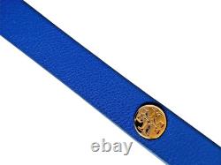 Tory Burch Frog Faux Pearl Enamel Leather Double Wrap Bracelet New gyuh