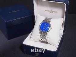 Ulysse Nardin San Marco 133-77-9 Chronometer on Bracelet Blue Enamel Dial Men's