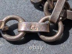 Vintage Austrian 900 Silver Glücksbringer 1939 Lucky Charm Bracelet Coral Pig 7
