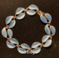 Vintage David Andersen Norway Enamel Bracelet in 925 Sterling Silver, Vermeil