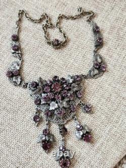 Vintage Estate Costume Jewelry Lot Florenza Trifari Monet Coro Limoges