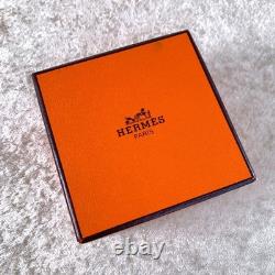 Vintage Hermes Bangle Bracelet Red Green Blue Enamel Ladies Gold Finish 65 withBox