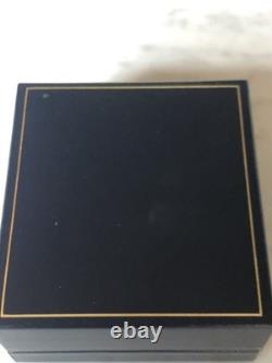Vintage M Frey Wien Enamel Bracelet Blue Gold Sun New In Original Box