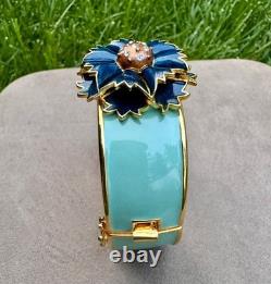 Vintage Russian Imperial Blue Enamel Necklace & Bracelet By CINER For The MMA